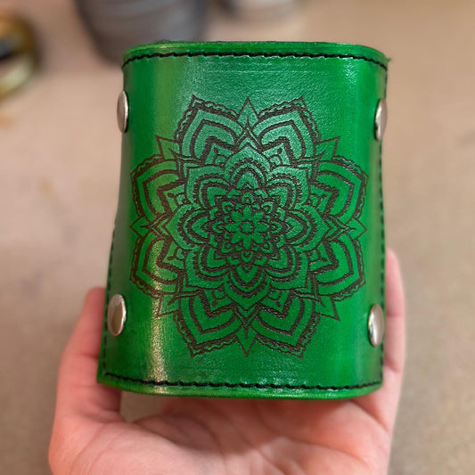 Engraved | Mandala | The Wearable Wallet
