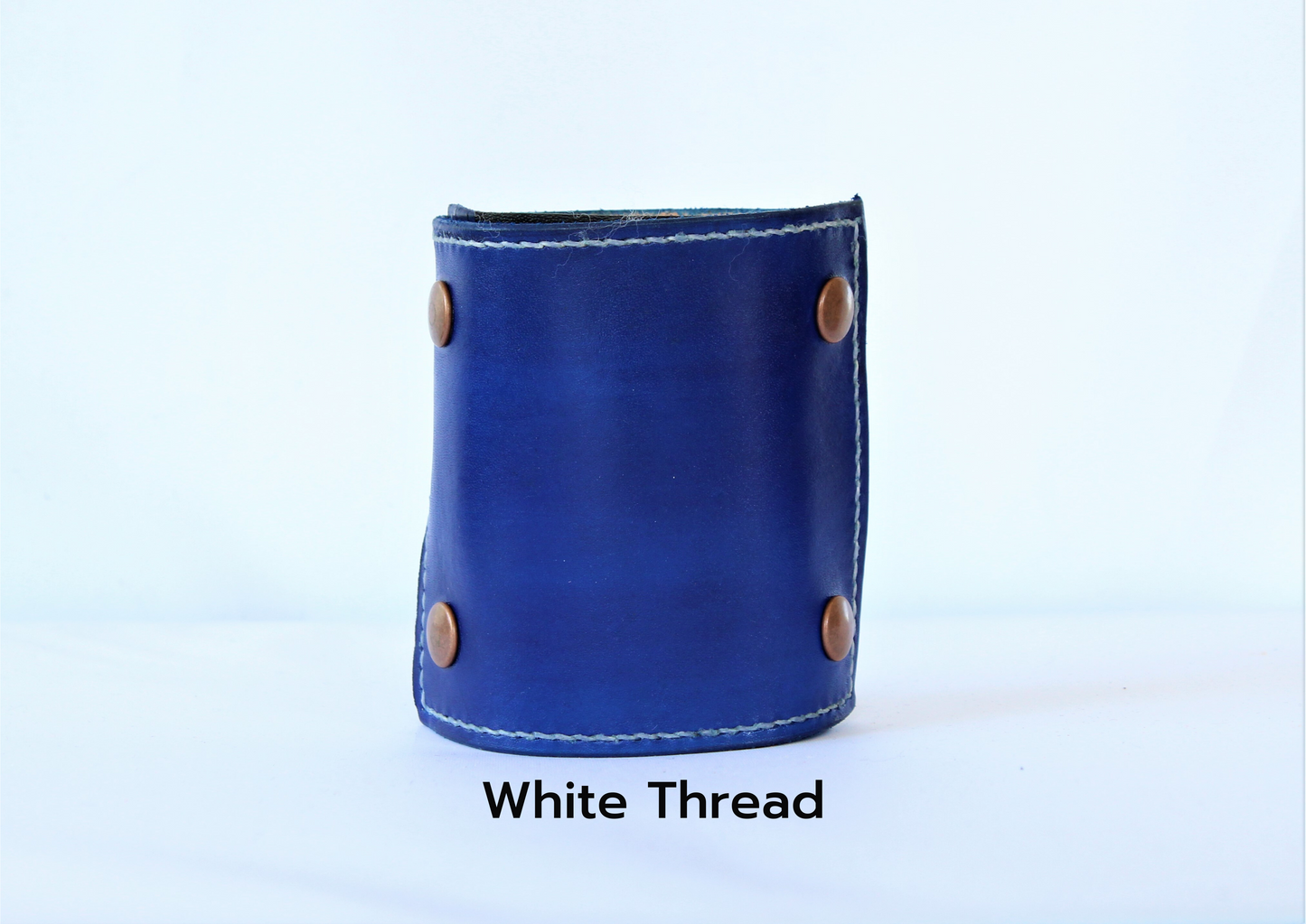 In Blue | Silver Snaps | The Wearable Wallet