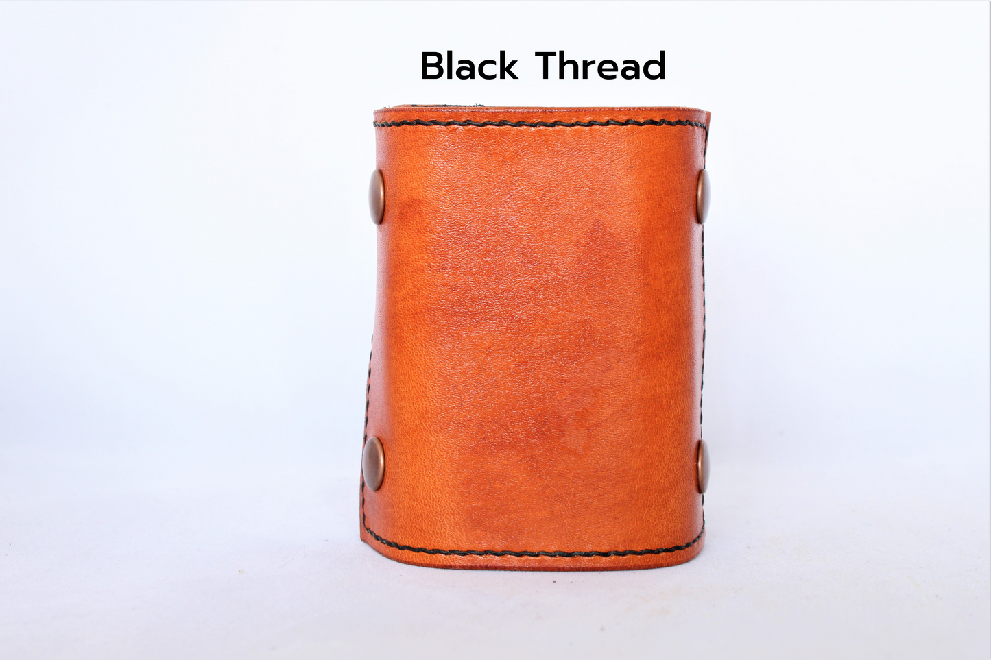 In Tan | Matte Black Snaps | The Wearable Wallet