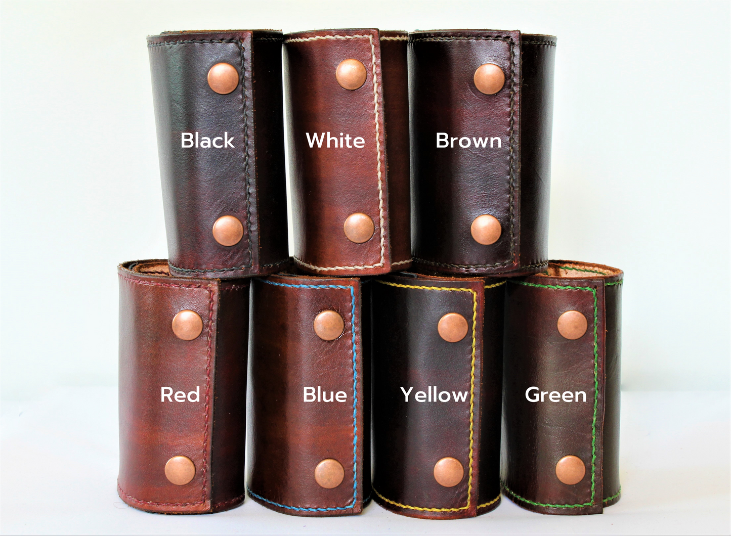 Lined | In Dark Brown | The Wearable Wallet