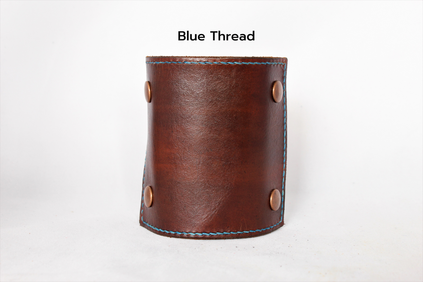 In Dark Brown | Matte Black Snaps | The Wearable Wallet