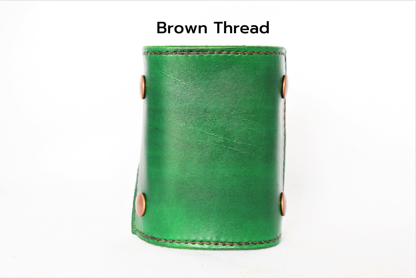 In Green | Silver Snaps | The Wearable Wallet