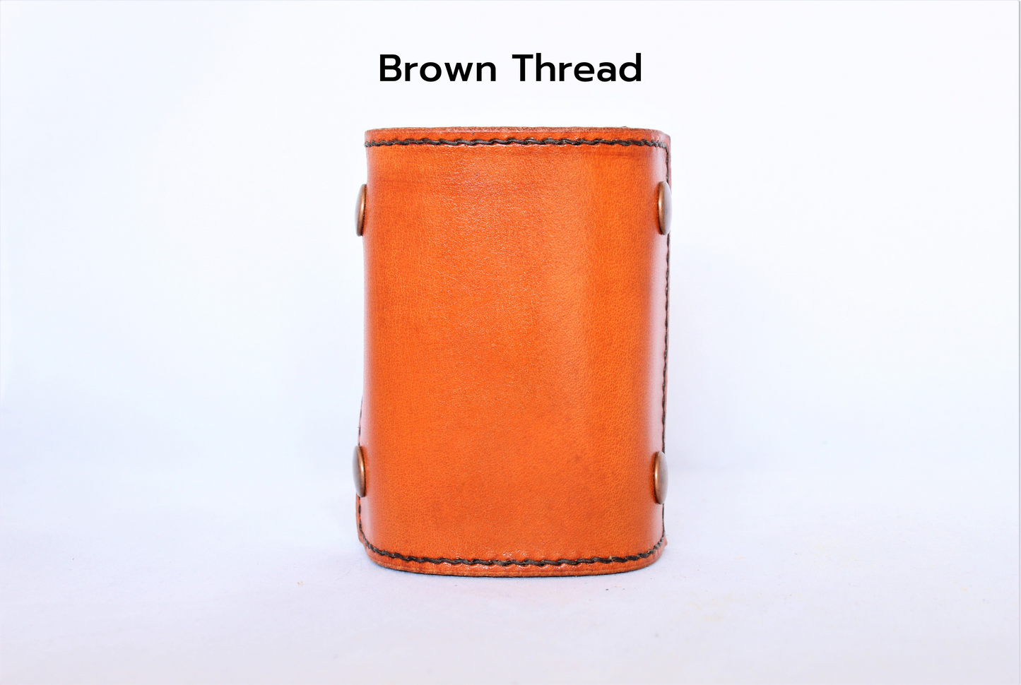In Tan | Matte Black Snaps | The Wearable Wallet