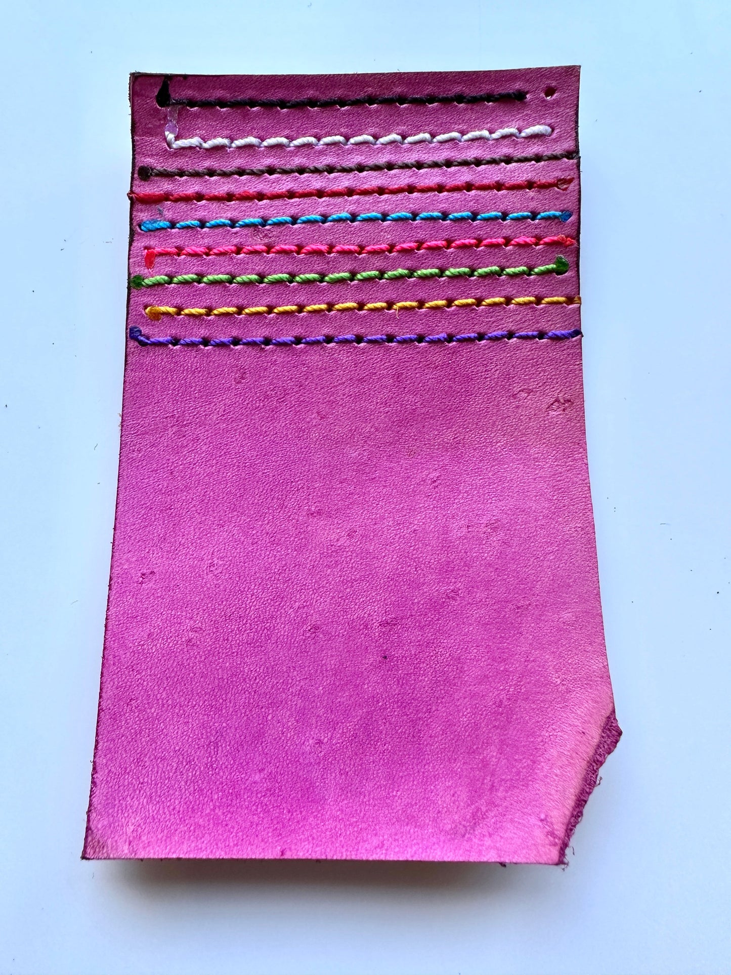 In Light Pink | Copper Snaps | The Wearable Wallet