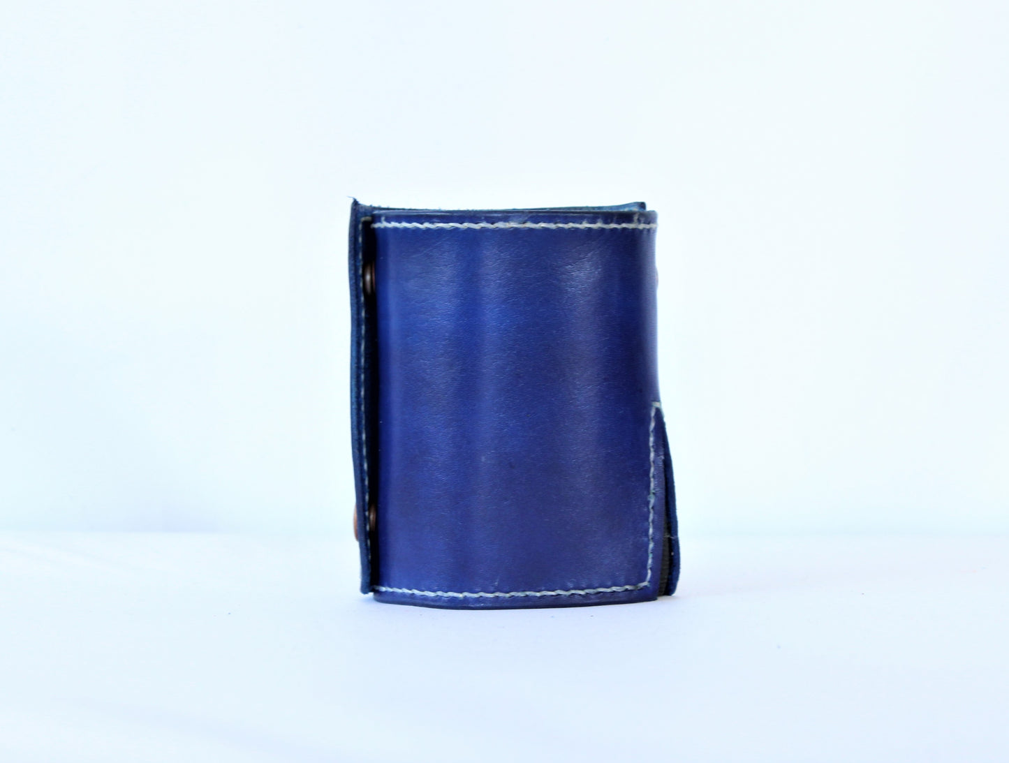 In Blue | Silver Snaps | The Wearable Wallet