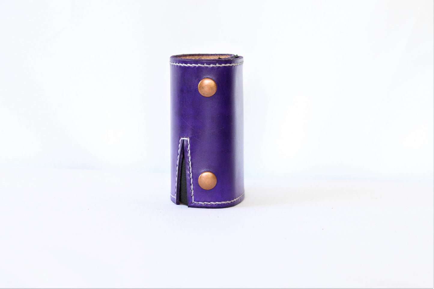 Lined | In Purple | The Wearable Wallet