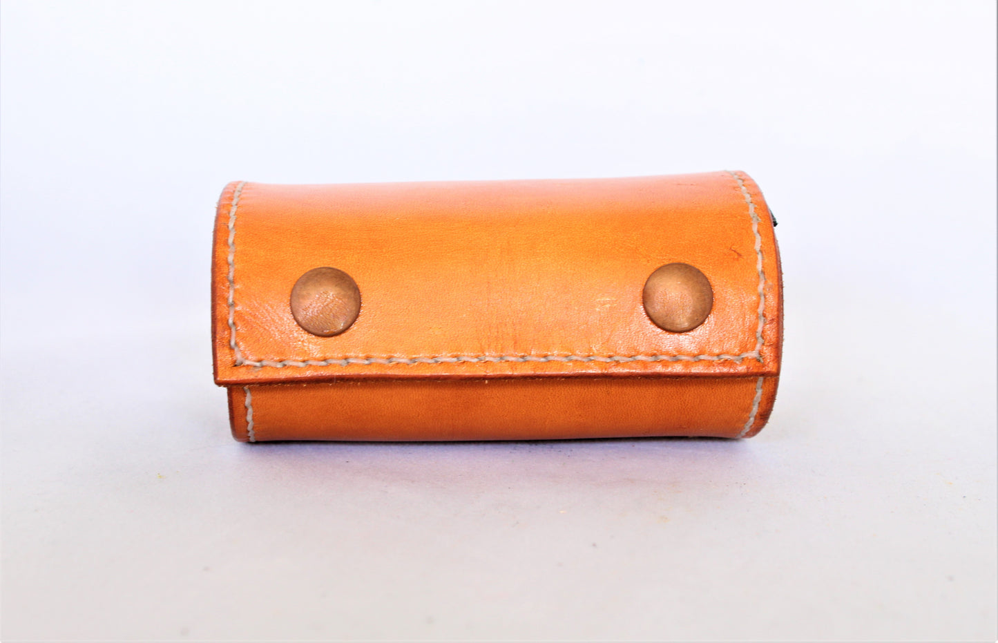 In Tan | Matte Black Snaps | The Wearable Wallet