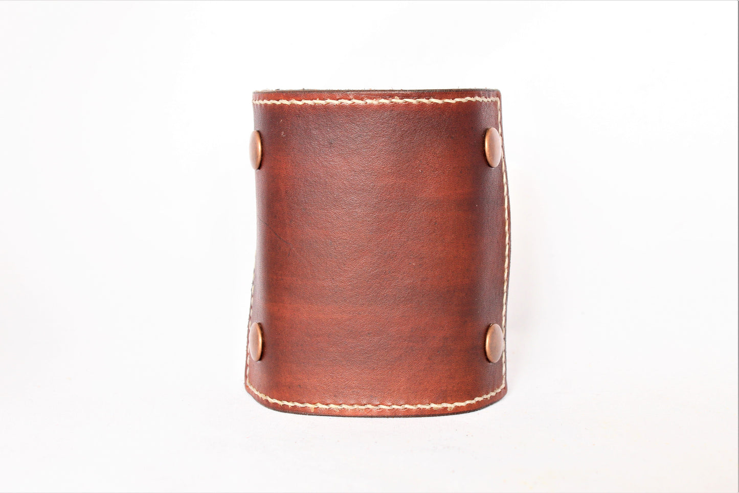 Lined | In Dark Brown | The Wearable Wallet