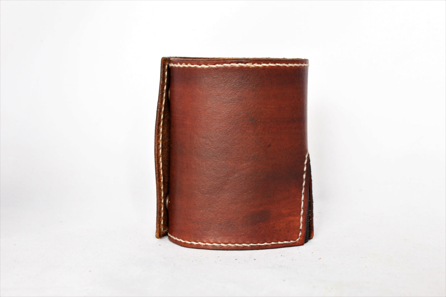 Lined | In Dark Brown | The Wearable Wallet