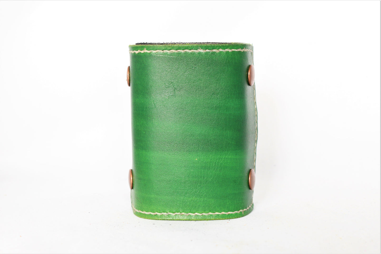 In Green | Silver Snaps | The Wearable Wallet