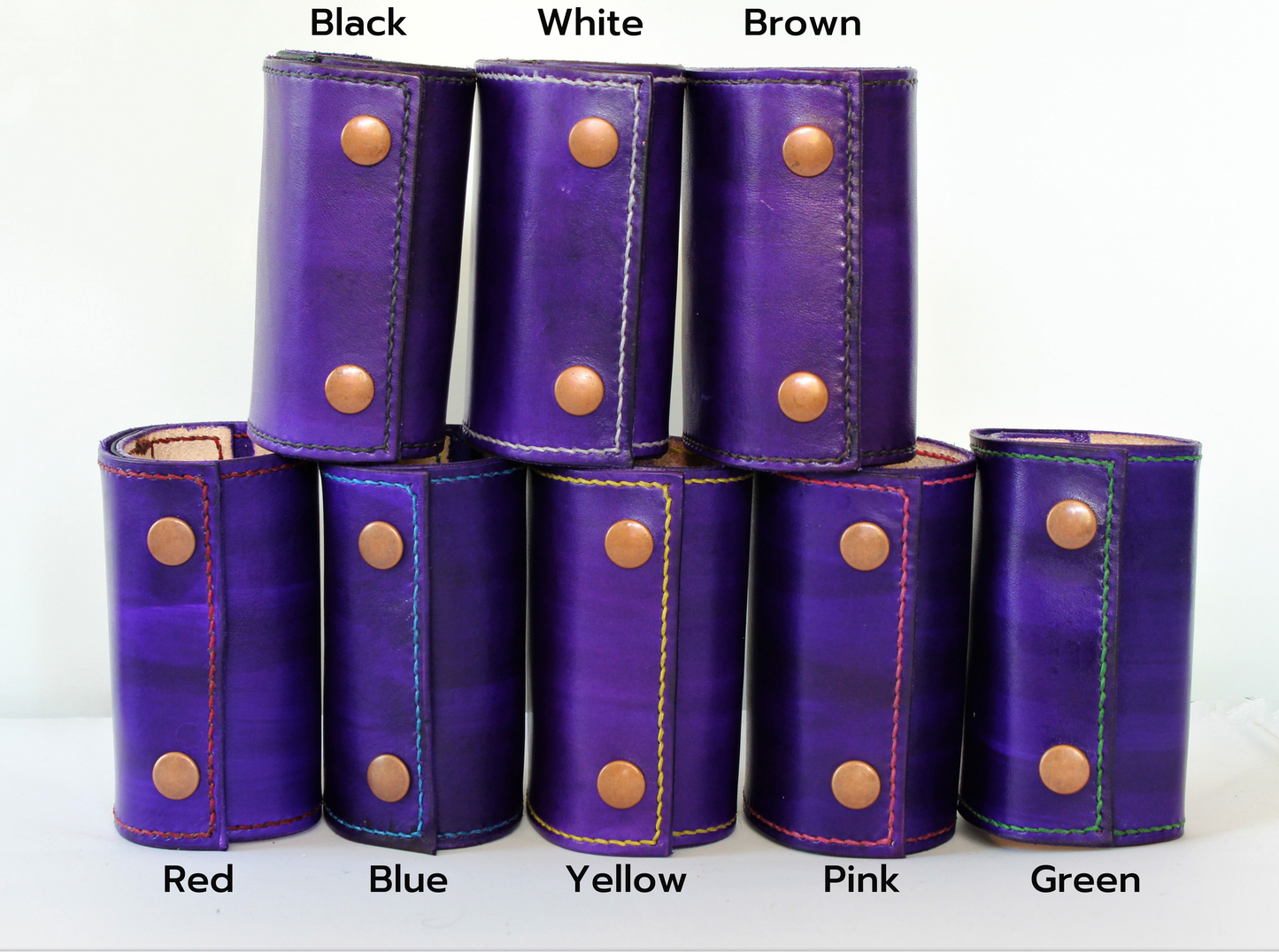 In Purple | Matte Black | The Wearable Wallet