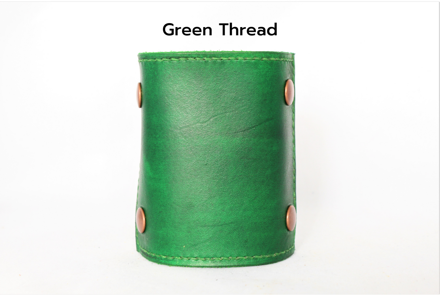 In Green | Silver Snaps | The Wearable Wallet