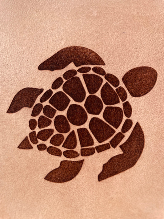 Engraved | Sea Turtle | The Wearable Wallet